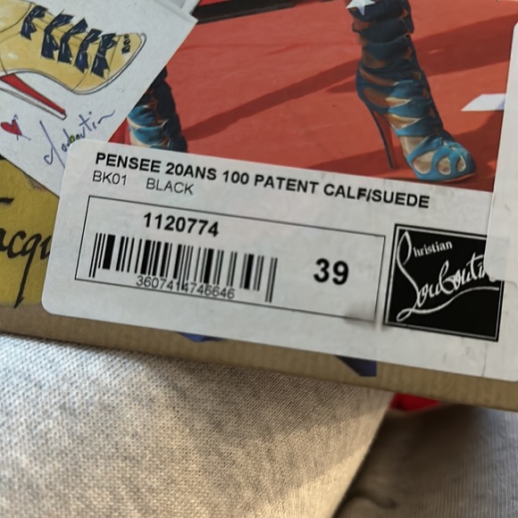 Christina Louboutin Pensee - Picture 5 of 6